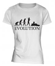 Go Kart Racing Evolution Ladies T-Shirt