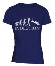 Underwater Photography Evolution Ladies T-Shirt