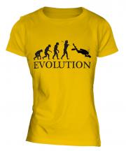 Underwater Photography Evolution Ladies T-Shirt