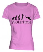 Underwater Photography Evolution Ladies T-Shirt