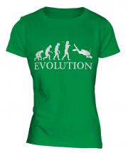 Underwater Photography Evolution Ladies T-Shirt