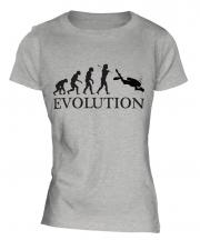 Underwater Photography Evolution Ladies T-Shirt