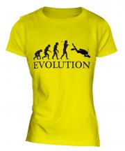 Underwater Photography Evolution Ladies T-Shirt