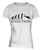 Underwater Photography Evolution Ladies T-Shirt