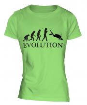 Underwater Photography Evolution Ladies T-Shirt