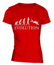 Underwater Photography Evolution Ladies T-Shirt