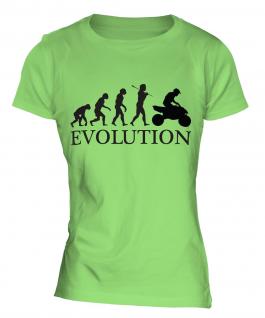 Quad Bike Evolution Ladies T-Shirt