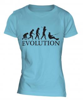 Water Skiing Evolution Ladies T-Shirt