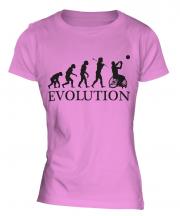 Wheelchair Basketball Evolution Ladies T-Shirt