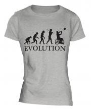 Wheelchair Basketball Evolution Ladies T-Shirt