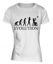 Wheelchair Basketball Evolution Ladies T-Shirt