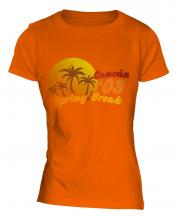 Spring Break Cancun Ladies T-Shirt