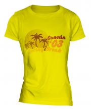 Spring Break Cancun Ladies T-Shirt