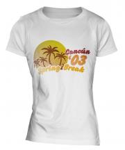 Spring Break Cancun Ladies T-Shirt