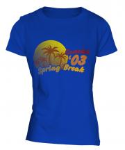 Spring Break Cancun Ladies T-Shirt