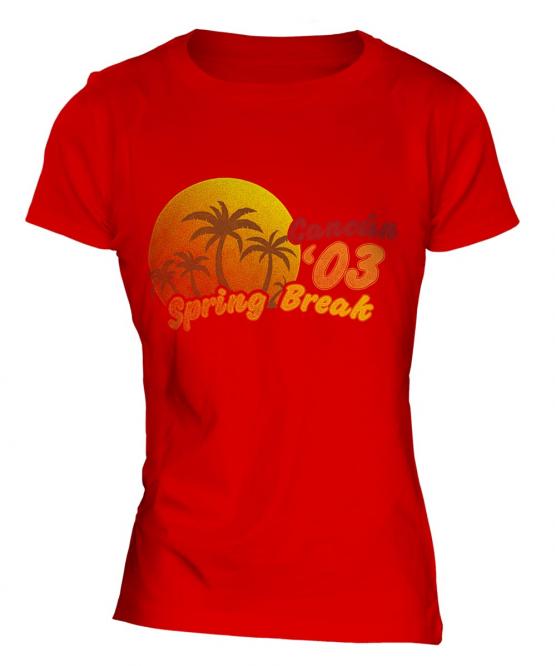 Spring Break Cancun Ladies T-Shirt