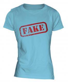 Fake Stamp Ladies T-Shirt