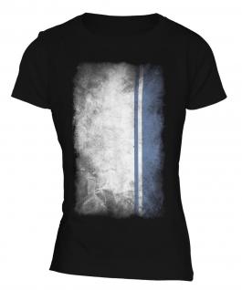 Altai Republic Faded Flag Ladies T-Shirt