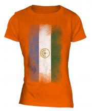 Bashkortostan Faded Flag Ladies T-Shirt