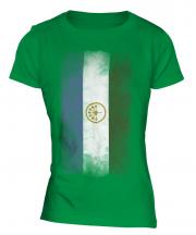 Bashkortostan Faded Flag Ladies T-Shirt