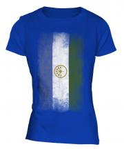 Bashkortostan Faded Flag Ladies T-Shirt