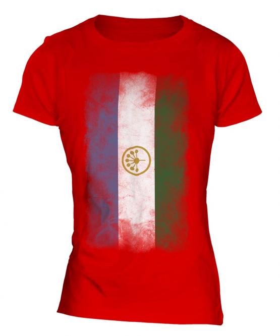 Bashkortostan Faded Flag Ladies T-Shirt
