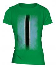 Botswana Faded Flag Ladies T-Shirt