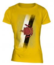 Brunei Faded Flag Ladies T-Shirt
