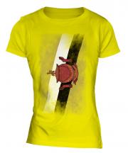 Brunei Faded Flag Ladies T-Shirt