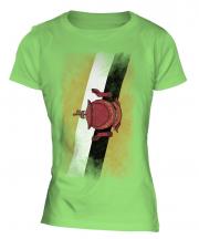 Brunei Faded Flag Ladies T-Shirt