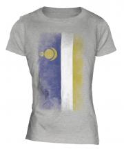 Buryatia Faded Flag Ladies T-Shirt