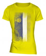 Buryatia Faded Flag Ladies T-Shirt
