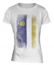 Buryatia Faded Flag Ladies T-Shirt