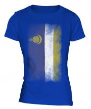 Buryatia Faded Flag Ladies T-Shirt