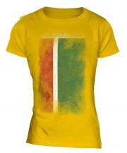 Chechen Republic Faded Flag Ladies T-Shirt