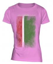 Chechen Republic Faded Flag Ladies T-Shirt