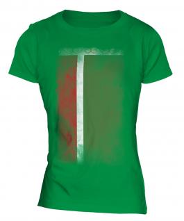 Chechen Republic Faded Flag Ladies T-Shirt