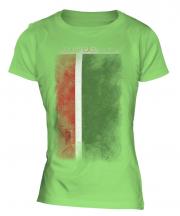 Chechen Republic Faded Flag Ladies T-Shirt