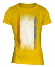Crimea Faded Flag Ladies T-Shirt