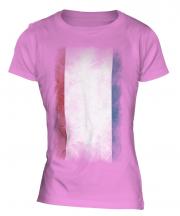 Crimea Faded Flag Ladies T-Shirt