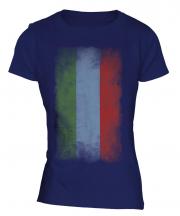 Dagestan Faded Flag Ladies T-Shirt