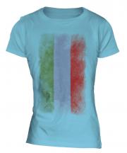 Dagestan Faded Flag Ladies T-Shirt
