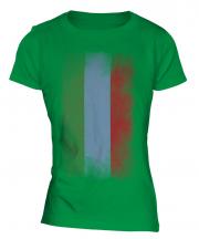 Dagestan Faded Flag Ladies T-Shirt
