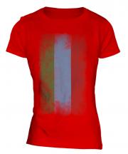 Dagestan Faded Flag Ladies T-Shirt