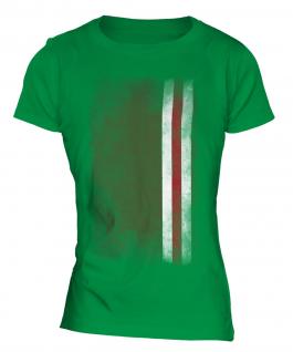 Ichkeria Faded Flag Ladies T-Shirt
