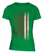 Ichkeria Faded Flag Ladies T-Shirt