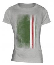 Ichkeria Faded Flag Ladies T-Shirt