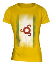 Ingushetia Faded Flag Ladies T-Shirt