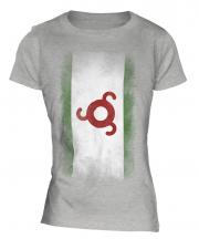 Ingushetia Faded Flag Ladies T-Shirt