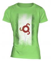 Ingushetia Faded Flag Ladies T-Shirt